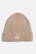 New Balance czapka dziecięca bawełniana beżowa AC95708