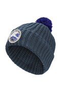 Jack Wolfskin czapka z pomponem dziecięca POMPOM granatowa 1911751