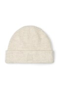 Liewood czapka dziecięca wełniana Emilio Beanie beżowa LW20111