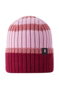 Reima czapka beanie dziecięca z wełną merino Vilpas różowa 5300282C