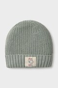 Mayoral Newborn шапка beanie за деца от памук тюркоазена 9129