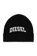 Diesel czapka beanie dziecięca z wełną FBAND HAT czarna J03133