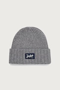 MC2 Saint Barth čiapka beanie pánska s vlnou sivá SHLL002