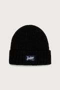 MC2 Saint Barth čiapka beanie pánska s vlnou čierna SHLL002