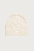 Guess czapka beanie męska z wełną beżowa M6BZ23 Z1688