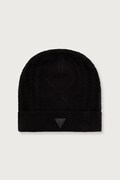 Guess czapka beanie męska z wełną czarna M6BZ23 Z1688
