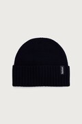 Barbour czapka wełniana granatowa MHA0992