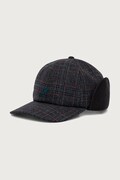 Kangol czapka z daszkiem męska z wełną PLAID EARFLAPS BASEBALL szara K5509.BM005