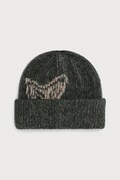 OAS czapka beanie męska z dodatkiem wełny zielona 805001.9261