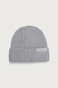 Tommy Jeans czapka beanie męska bawełniana szara AM0AM14865