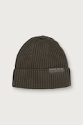 Tommy Jeans čiapka beanie pánska bavlnená zelená AM0AM14865
