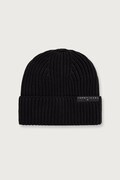 Tommy Jeans шапка beanie мъжка от памук черна AM0AM14865