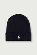 Polo Ralph Lauren σκούφος ανδρικός βαμβακερός σκούρος μπλε 710B28862