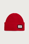 Tommy Hilfiger beanie kapa za muškarce od vune crvena AM0AM14526