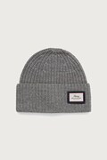 Tommy Hilfiger czapka beanie męska wełniana szara AM0AM14526
