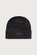 Calvin Klein σκούφος beanie ανδρικός με βαμβάκι μαύρος LV04D8112G