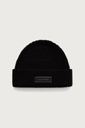 Calvin Klein czapka beanie męska bawełniana czarna LV04D8104G