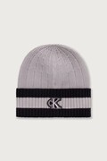 Calvin Klein kapa s pamukom siva LV04D8098G