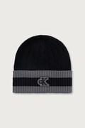 Calvin Klein kapa s pamukom crna LV04D8098G