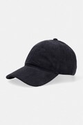 Calvin Klein czapka z daszkiem męska sztruksowa czarna LV04D5127G