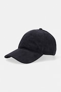 Calvin Klein czapka z daszkiem męska sztruksowa czarna LV04D5127G