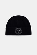 Armani Exchange čiapka pánska s vlnou tmavomodrá XM003123 AF10348