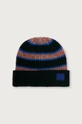 Paul Smith czapka beanie męska z wełną zielona M1A-383MK-W300