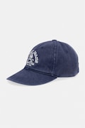 Tommy Jeans czapka bejsbolówka męska bawełniana granatowa AM0AM14458