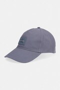 Calvin Klein czapka z daszkiem męska bawełniana szara LV04D5136G