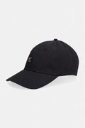 Calvin Klein czapka bejsbolówka męska bawełniana czarna LV04D5133G