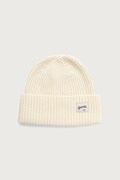 Devold czapka beanie damska z wełny merino Archive Wool beżowa PDTC.710.900.A