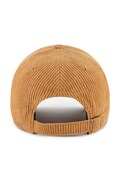 47 brand czapka z daszkiem sztruksowa MLB New York Yankees brązowa B-THCKC17EWS-QL