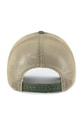47 brand czapka z daszkiem z bawełną MLB New York Yankees zielona B-TRWLR17GWP-MS