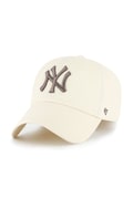 47 brand kšiltovka bavlněná MLB New York Yankees béžová B-NLRGW17GWS-NTW