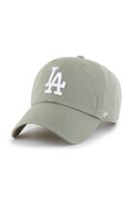 47 brand czapka z daszkiem bawełniana MLB Los Angeles Dodgers zielona B-NLRGW12GWS-J2