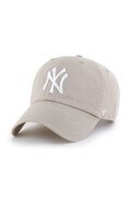 47 brand καπέλο με γείσο βαμβακερό MLB New York Yankees μπεζ B-NLRGW17GWS-X9