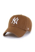 47 brand kšiltovka bavlněná MLB New York Yankees hnědá B-NLRGW17GWS-L5