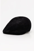 Kangol kapa s ravnim šiltom od samta CORD HAWKER crna K4177HT.BK001