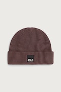 Jack Wolfskin czapka PERGAMON BEANIE fioletowa A66719