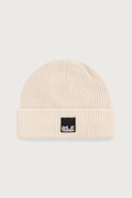 Jack Wolfskin czapka PERGAMON BEANIE beżowa A66719