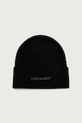 Icebreaker czapka beanie z wełny merino Merino All Day czarna IB0A573J0011