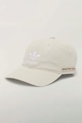 adidas Originals ADI008 Cap x SFTM șapcă de baseball din bumbac bej LE9468