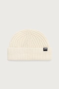 MM6 Maison Margiela czapka beanie z wełną beżowa S52TB0016-M13285