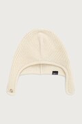 MM6 Maison Margiela czapka z wełną beżowa S52TB0015-M13293