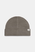 C.P. Company czapka beanie z wełny merino szara 21CMAC137A005509A