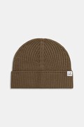 C.P. Company căciulă din lână merino portocalie 21CMAC137A005509A