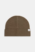 C.P. Company căciulă din lână merino portocalie 21CMAC137A005509A