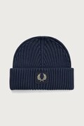 Fred Perry czapka beanie bawełniana granatowa C1138