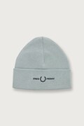 Fred Perry czapka beanie z bawełną zielona C3300