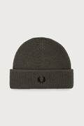 Fred Perry czapka wełniana zielona C3306